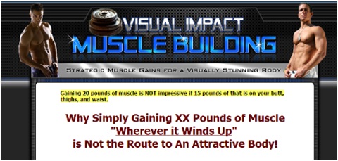 Visual Impact Muscle Building Homepage